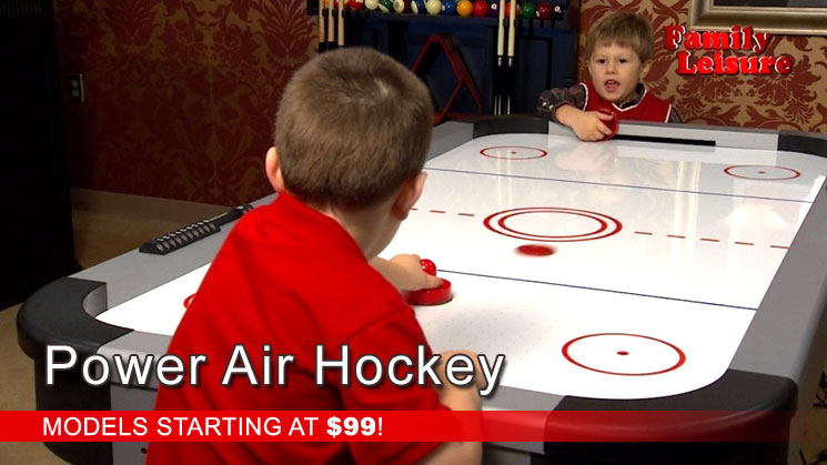 Power Air Hockey Tables